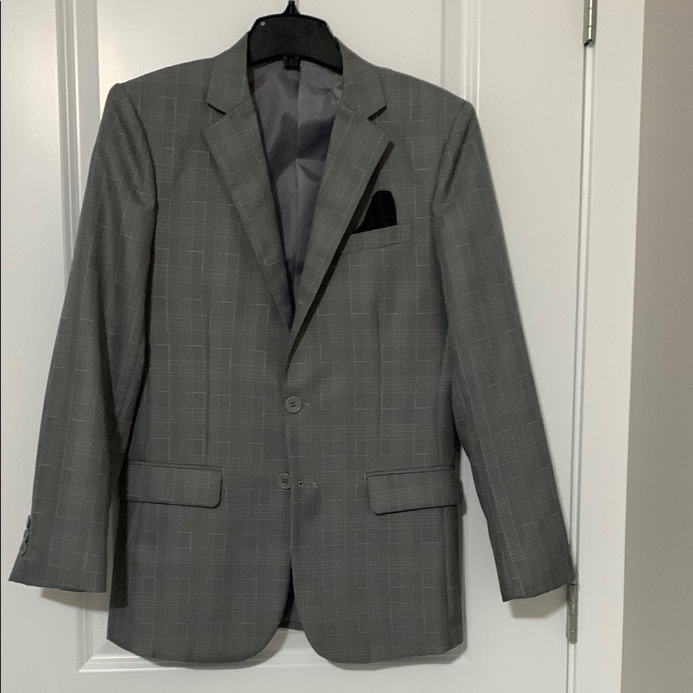 Andrew Fezza Gray Boys 16R Suit Set